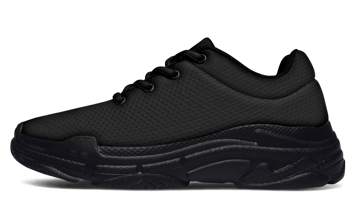 ANTIBrand Black as Your Soul Chunky Trainers