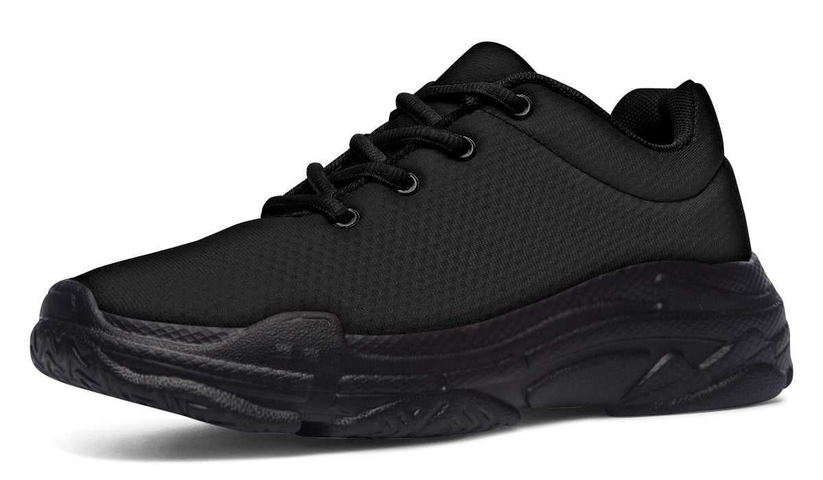 ANTIBrand Black as Your Soul Chunky Trainers