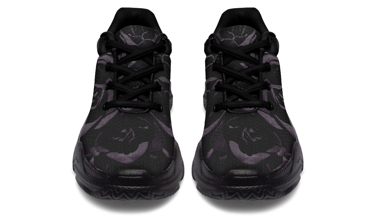 ANTIBrand – Blackest Roses Chunky Trainers