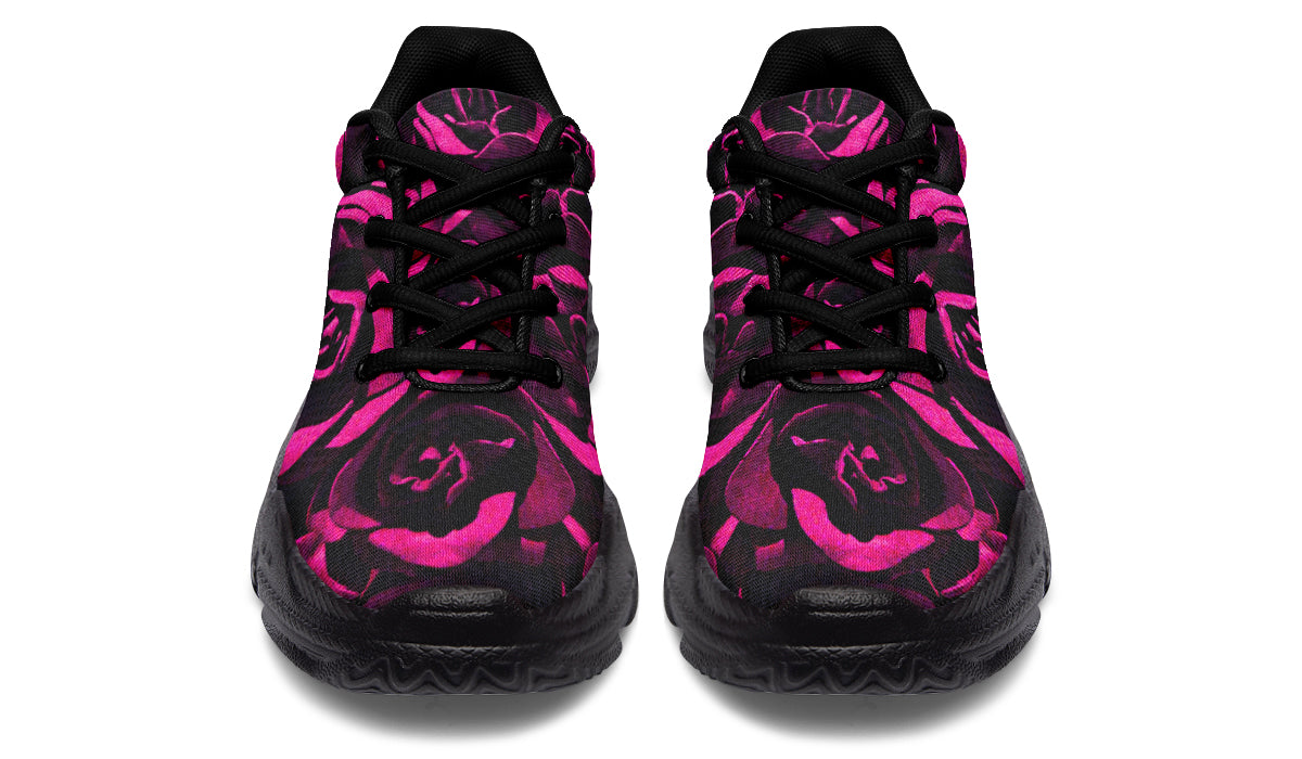 ANTIBrand Chunky Trainers – Magenta Rose Print