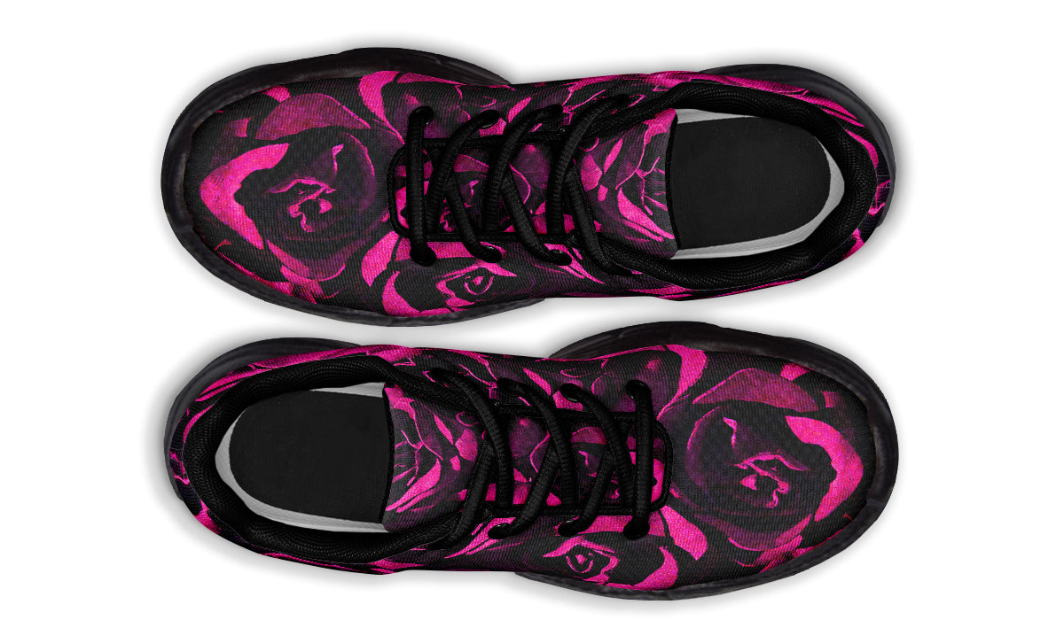 ANTIBrand Chunky Trainers – Magenta Rose Print