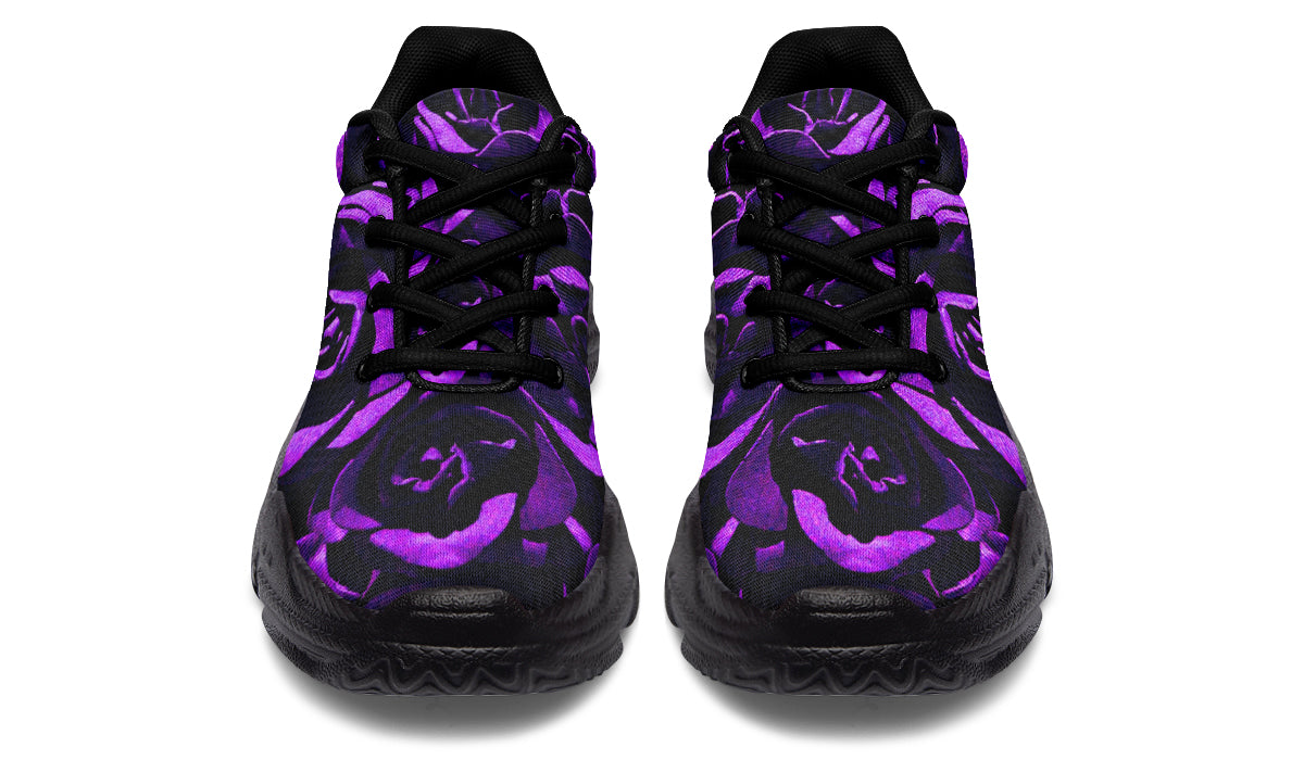ANTIBrand – Purple Roses Chunky Trainers
