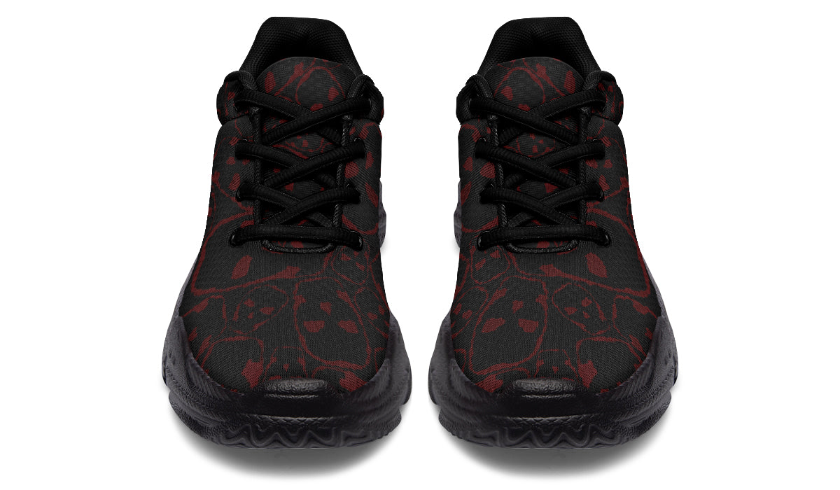 ANTIBrand The Tumbling Blood Skulls Chunky Trainers