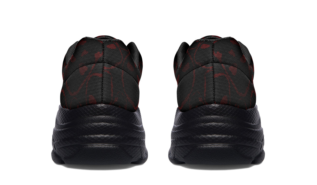 ANTIBrand The Tumbling Blood Skulls Chunky Trainers