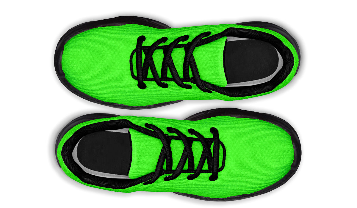 ANTIBrand Neon Green Drama Queen Chunky Trainers