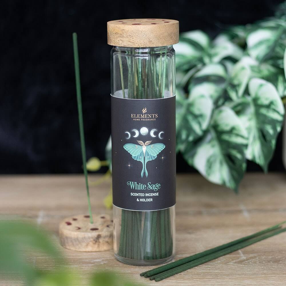 Gothic Gifts Dark Forest White Sage Incense Sticks