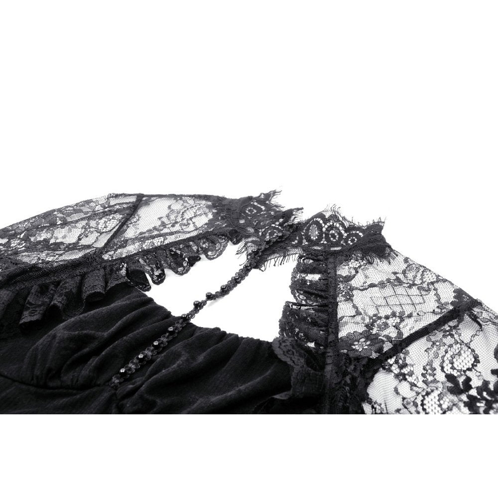 Dark in Love Zaynab Lace Sleeve Dress - Kate's Clothing