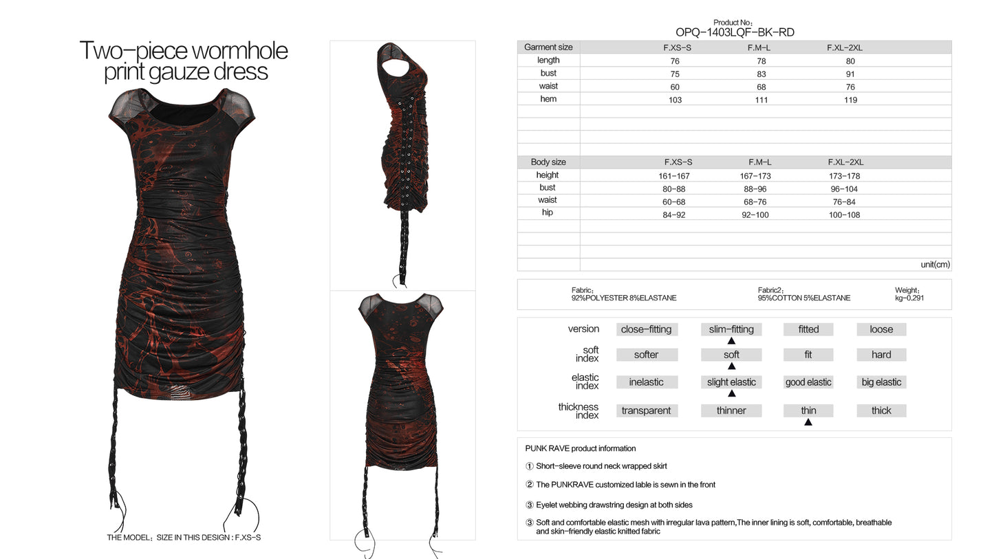 Punk Rave Dasha Dress - Kate's Clothing