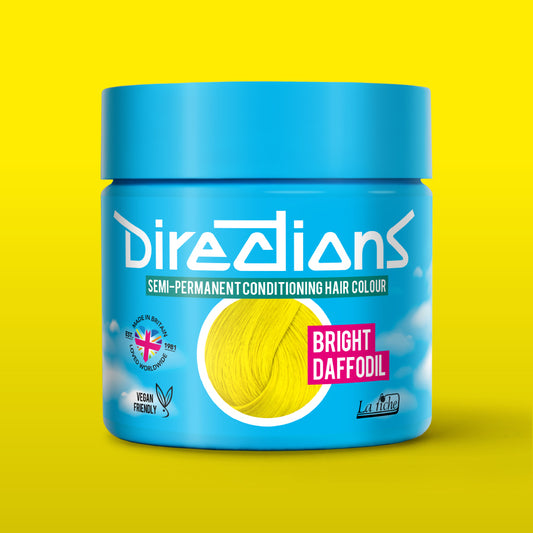 Bright Daffodil Directions Hair Dye Pot Yellow