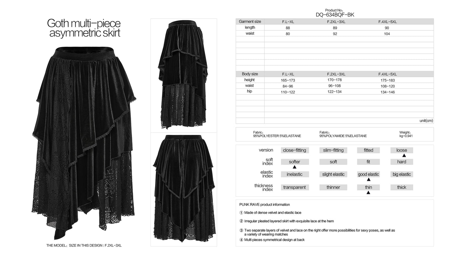 Punk Rave Emersyn Skirt - Kate's Clothing