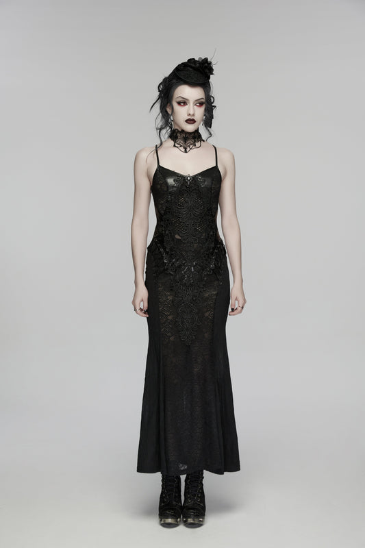 Punk Rave Heloise Visual Slip Dress, view 2