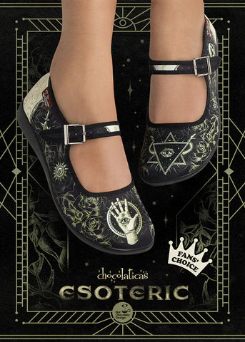 Hot Chocolate Esoteric 2 Women's Mary Jane Flat - Kate's Clothing