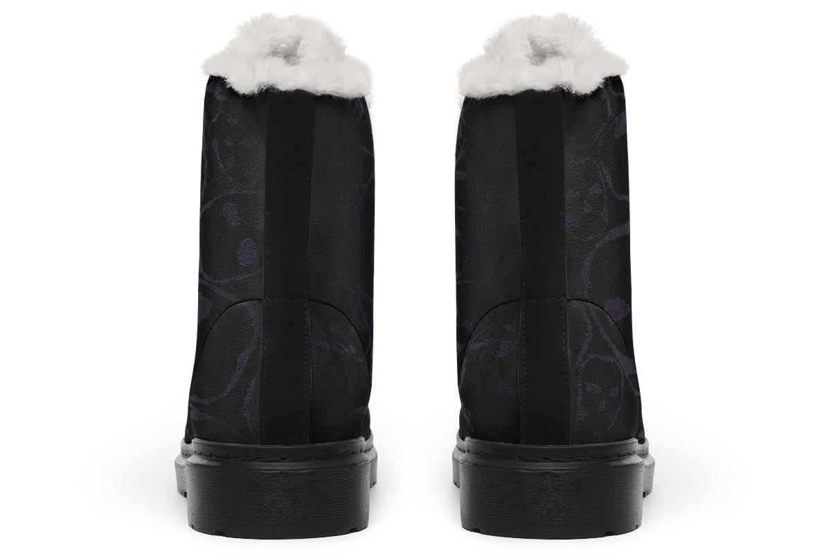 ANTIBrand – Tumbling Skulls of Darkness Fleece Lined Boots