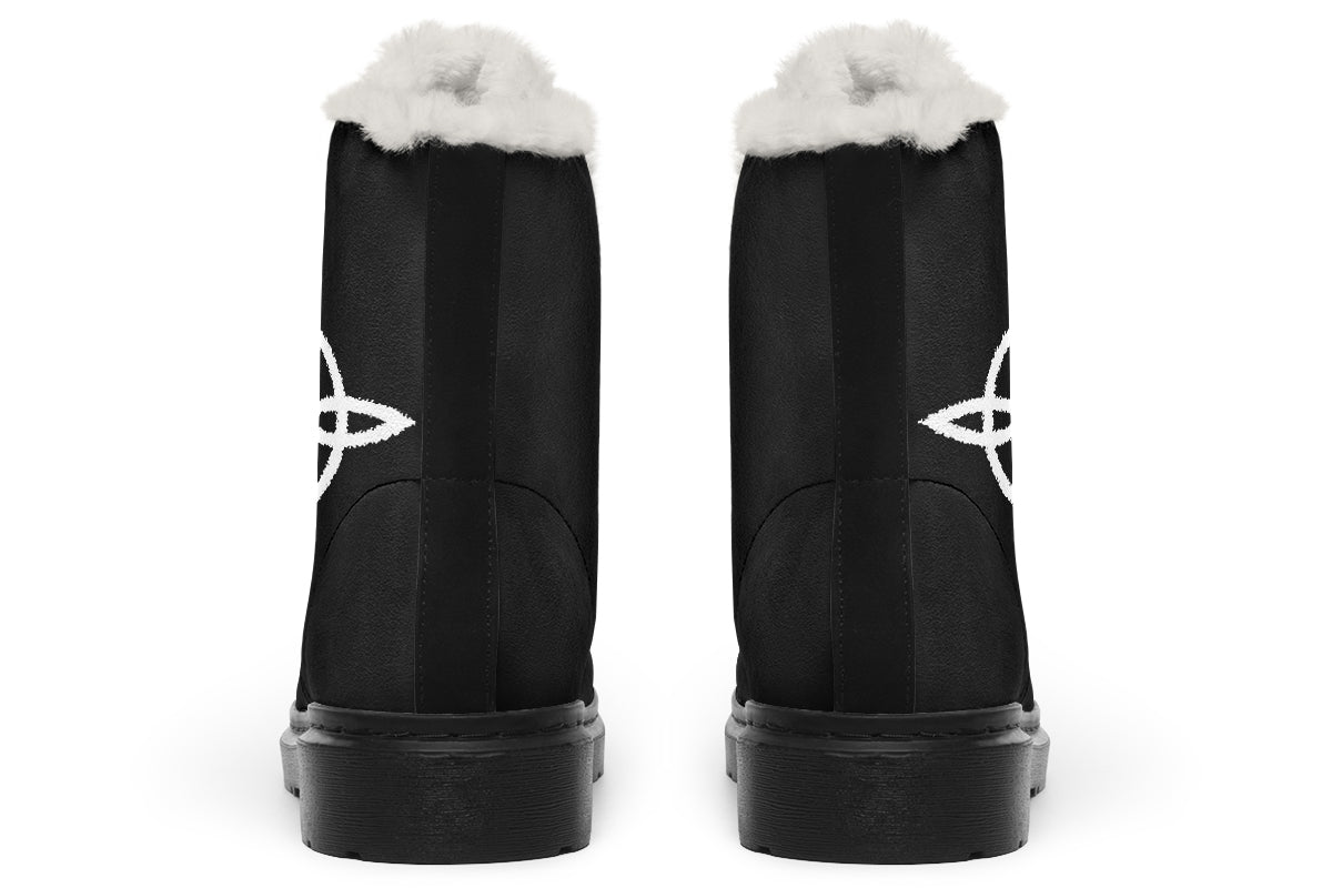 ANTIBrand Witches Knot Protection Fleece Lined Boots – Black
