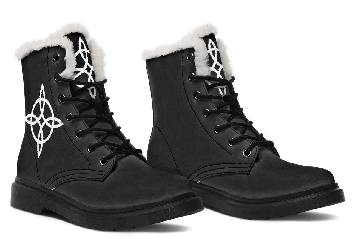 ANTIBrand Witches Knot Protection Fleece Lined Boots – Black