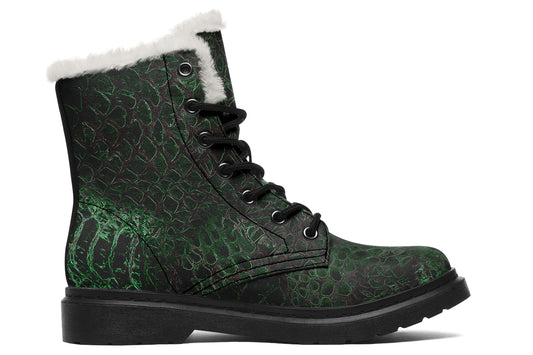 ANTIBrand Shedding Skin Dragon Skin Fleece Lined Boots