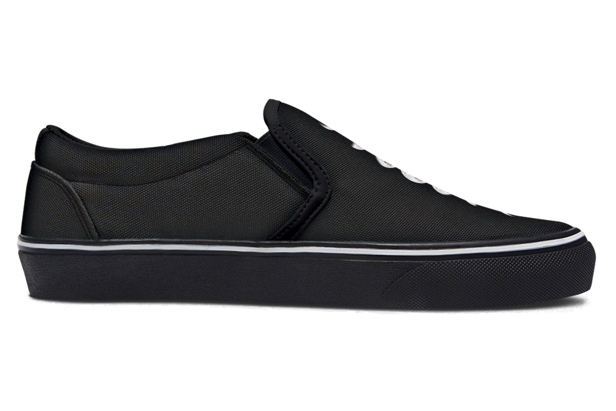 ANTIBrand Gothic Attitude Moon Phases Slip-On Shoes