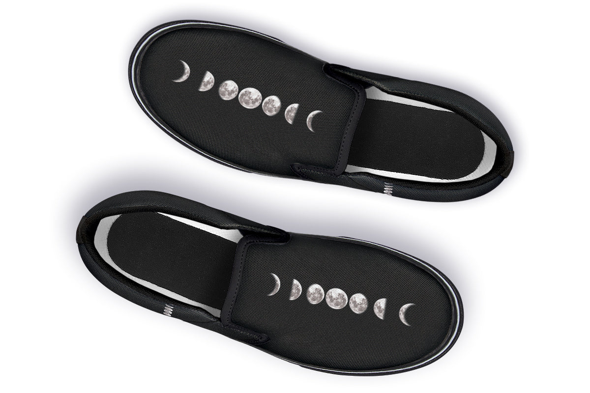 ANTIBrand Gothic Attitude Moon Phases Slip-On Shoes