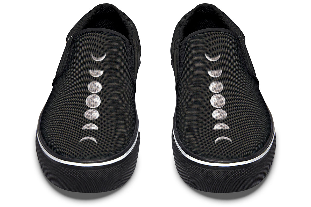 ANTIBrand Gothic Attitude Moon Phases Slip-On Shoes