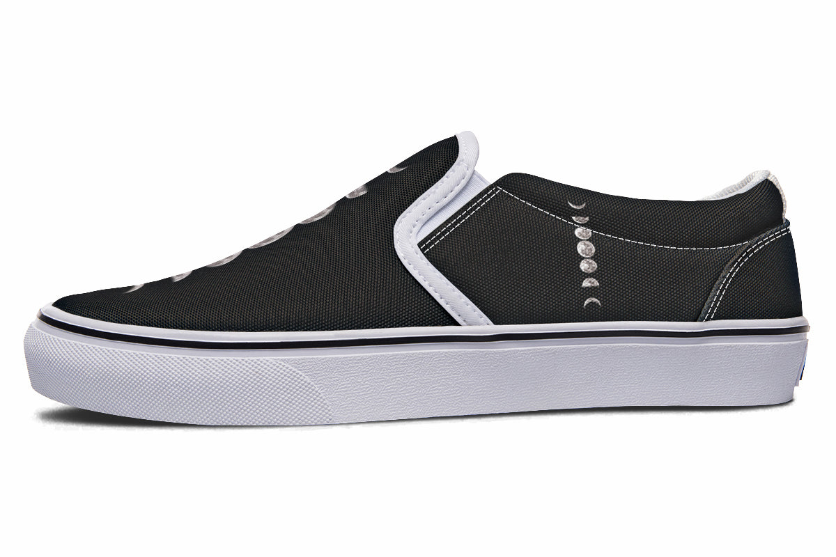 ANTIBrand Gothic Attitude Moon Phases Slip-On Shoes