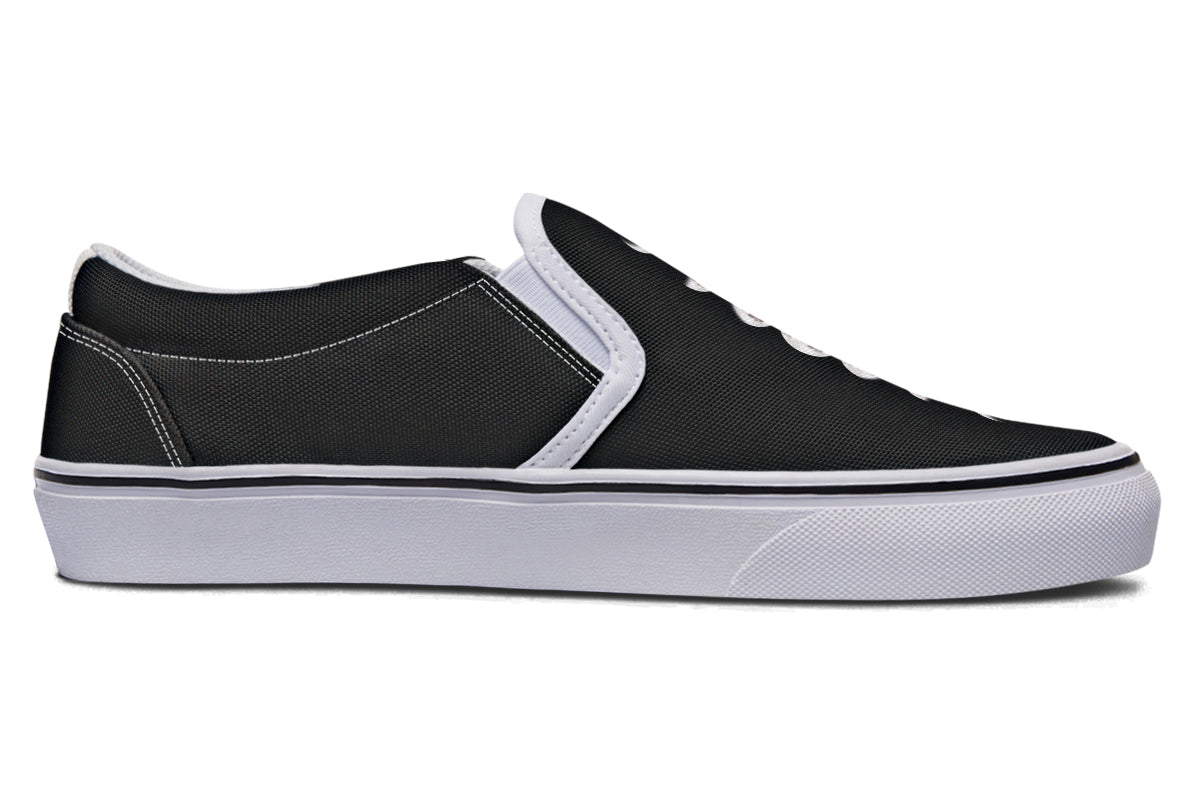ANTIBrand Gothic Attitude Moon Phases Slip-On Shoes