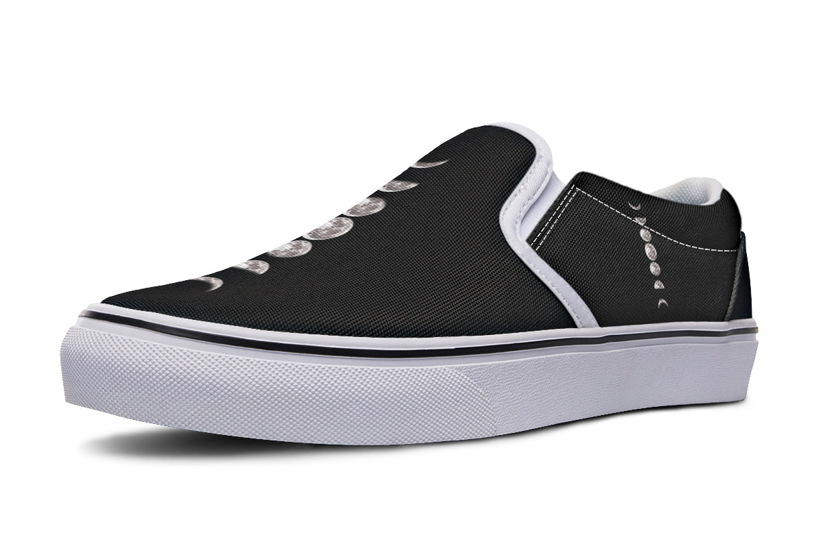 ANTIBrand Gothic Attitude Moon Phases Slip-On Shoes