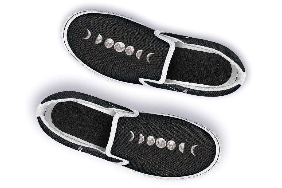 ANTIBrand Gothic Attitude Moon Phases Slip-On Shoes