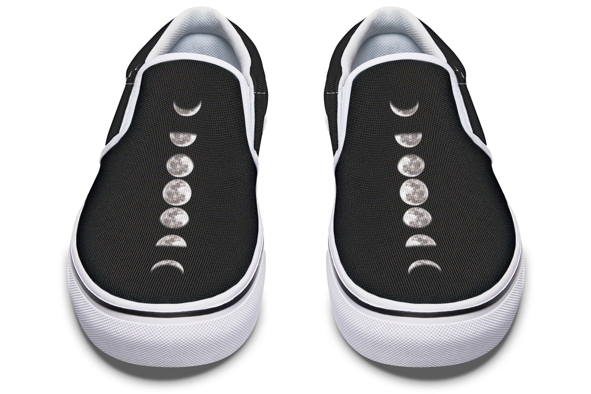 ANTIBrand Gothic Attitude Moon Phases Slip-On Shoes