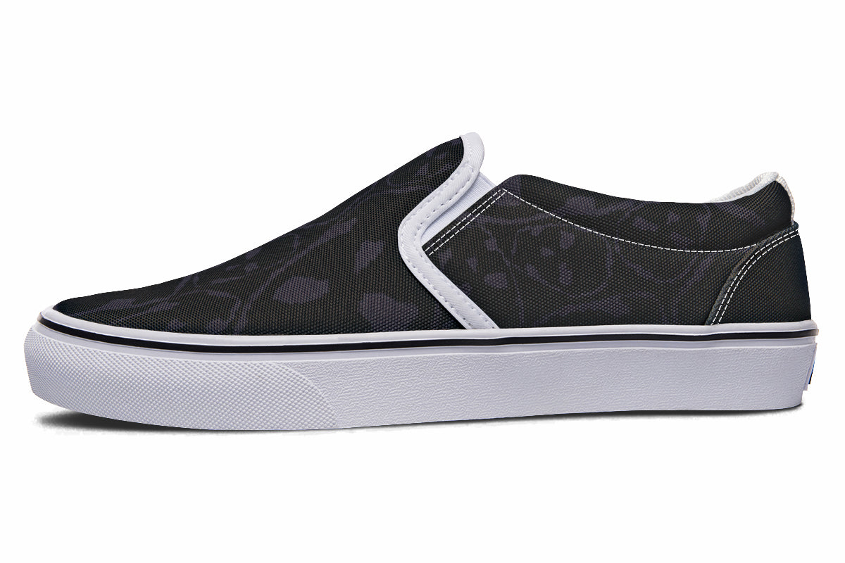 ANTIBrand Gothic Attitude The Tumbling Skulls of Darkness Slip-On Shoes