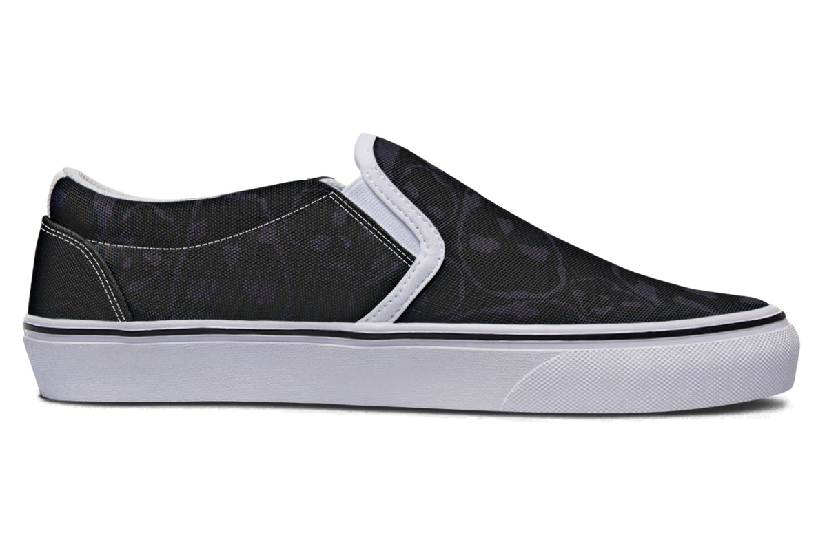 ANTIBrand Gothic Attitude The Tumbling Skulls of Darkness Slip-On Shoes