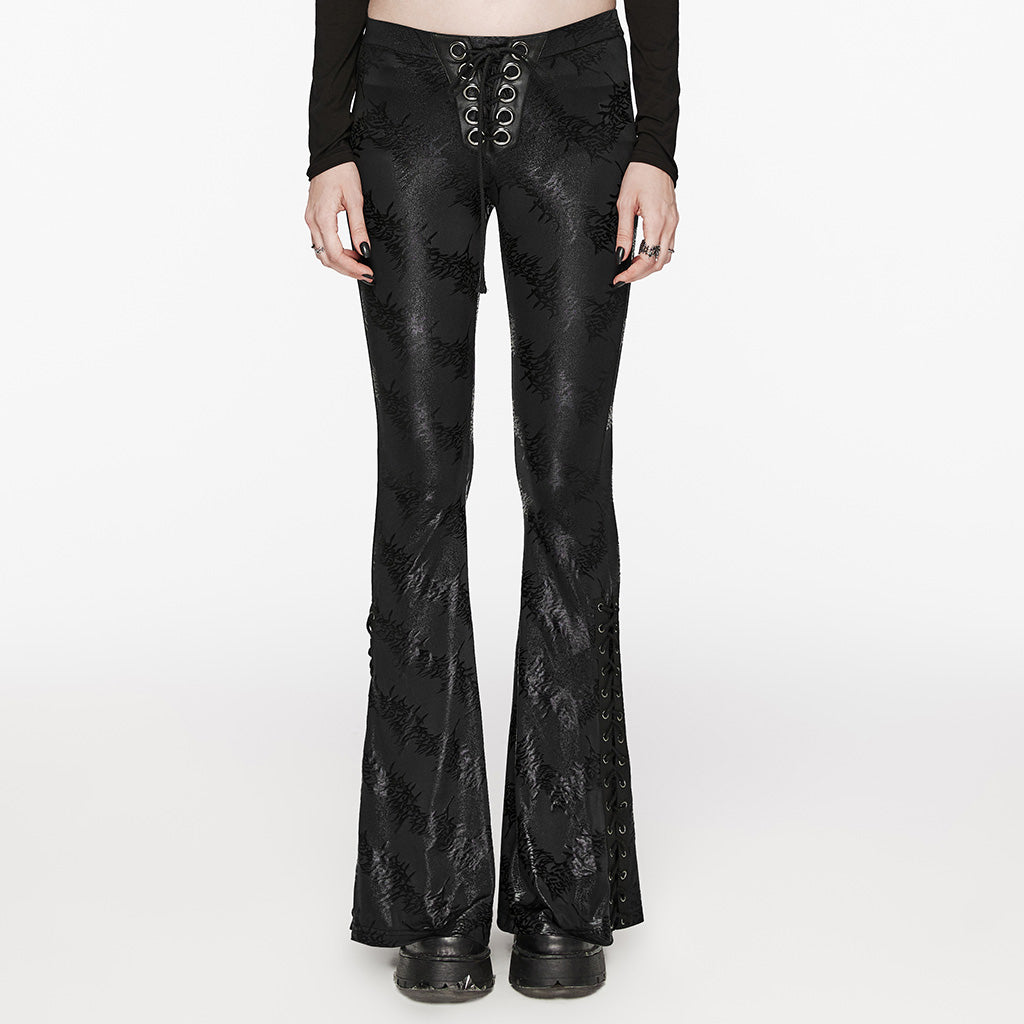 Punk Rave Gianna Trousers - Black - Kate's Clothing