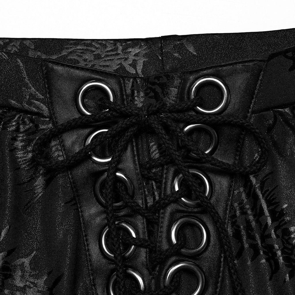 Punk Rave Gianna Trousers - Black - Kate's Clothing