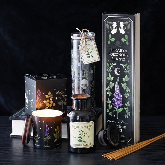 Gothic Gifts Four Packs of Incense Sticks with Poisonous Plants