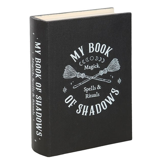 Gothic Gifts Book-shaped storage box  "My Book of Shadows"