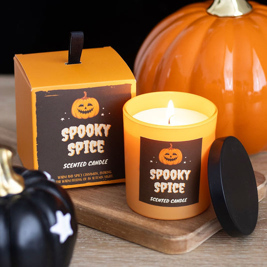 Gothic Gifts A Spooky Cinnamon and Spice Candle
