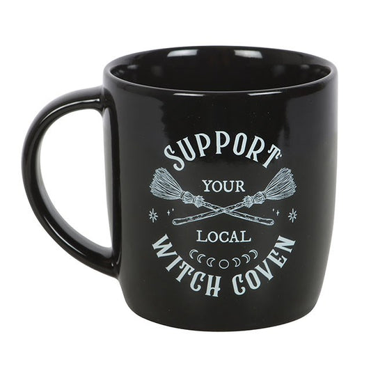 Gothic Gifts "Support Your Local Witch Coven" Cup