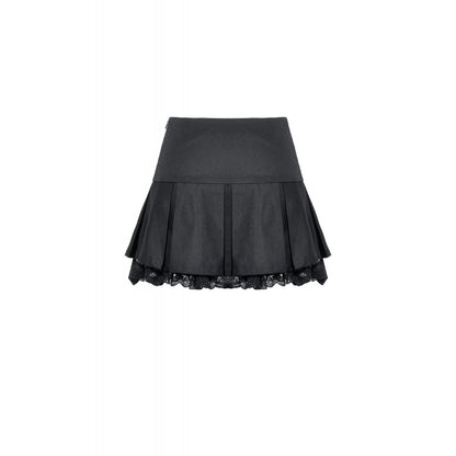 Dark In Love Harper Mini Skirt﻿ - Kate's Clothing