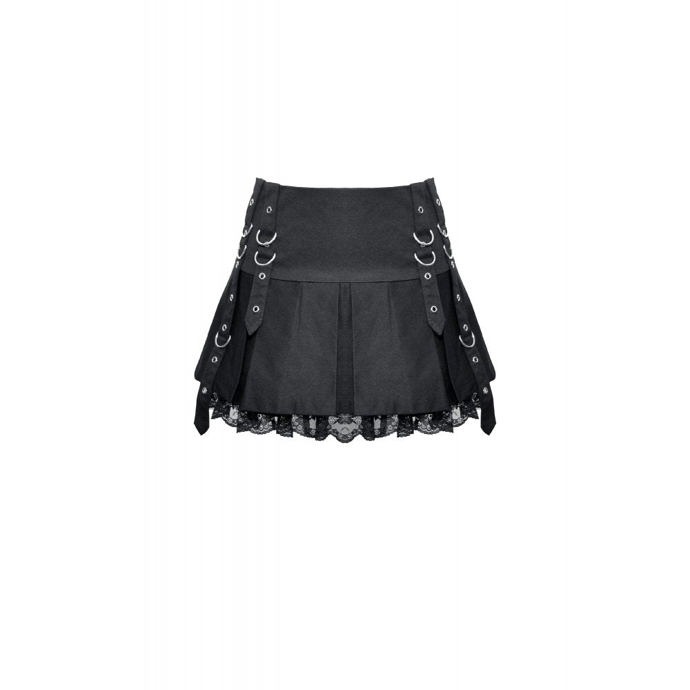 Dark In Love Harper Mini Skirt﻿ - Kate's Clothing