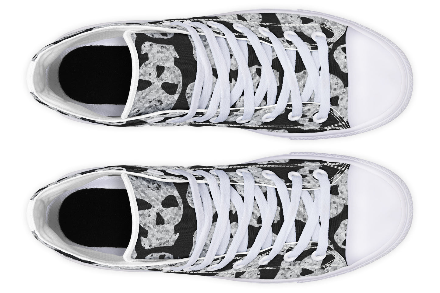 ANTIBrand – Ashes to Ashes High Tops – Skull Print