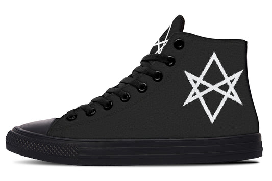 ANTIBrand – Unicursal Hexagram High Tops