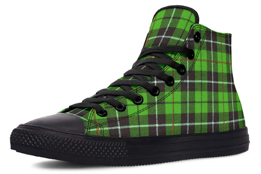 Green Tartan High Tops – ANTIBrand