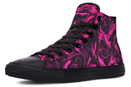 Magenta Roses High Tops – ANTIBrand