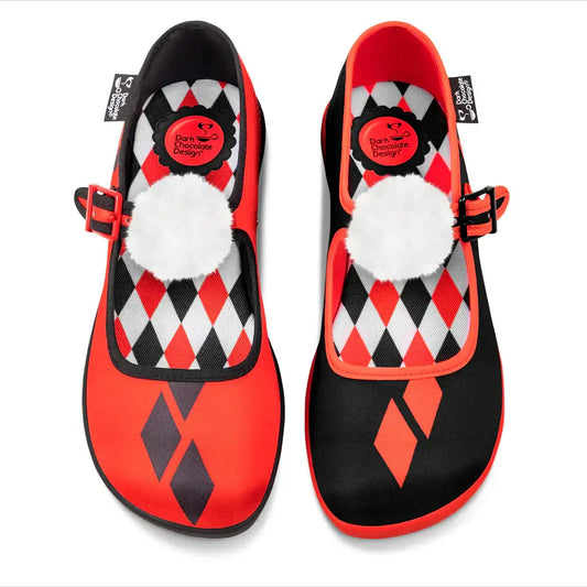 Chocolaticas® Jinxie Women's Mary Jane Flat Shoes - Kate's Clothing
