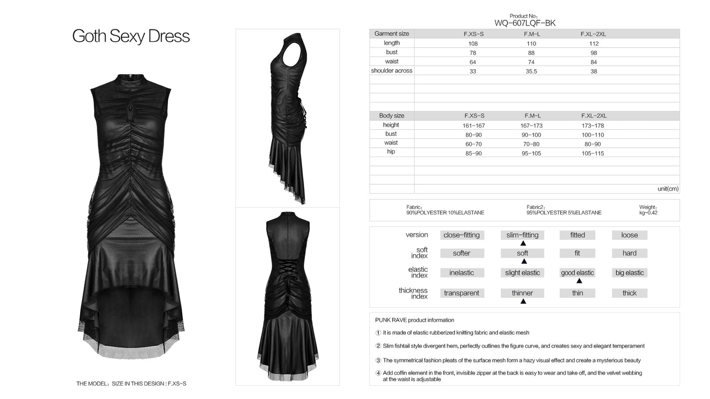 Punk Rave Kiko Dress - Kate's Clothing