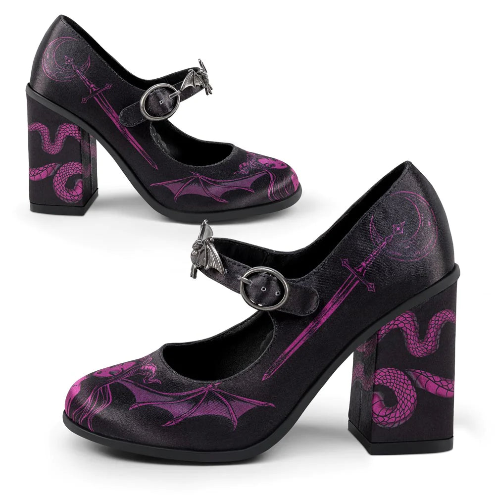 Hot Chocolate Lilith Women's Mary Jane Pump High Heels - Kate's Clothing