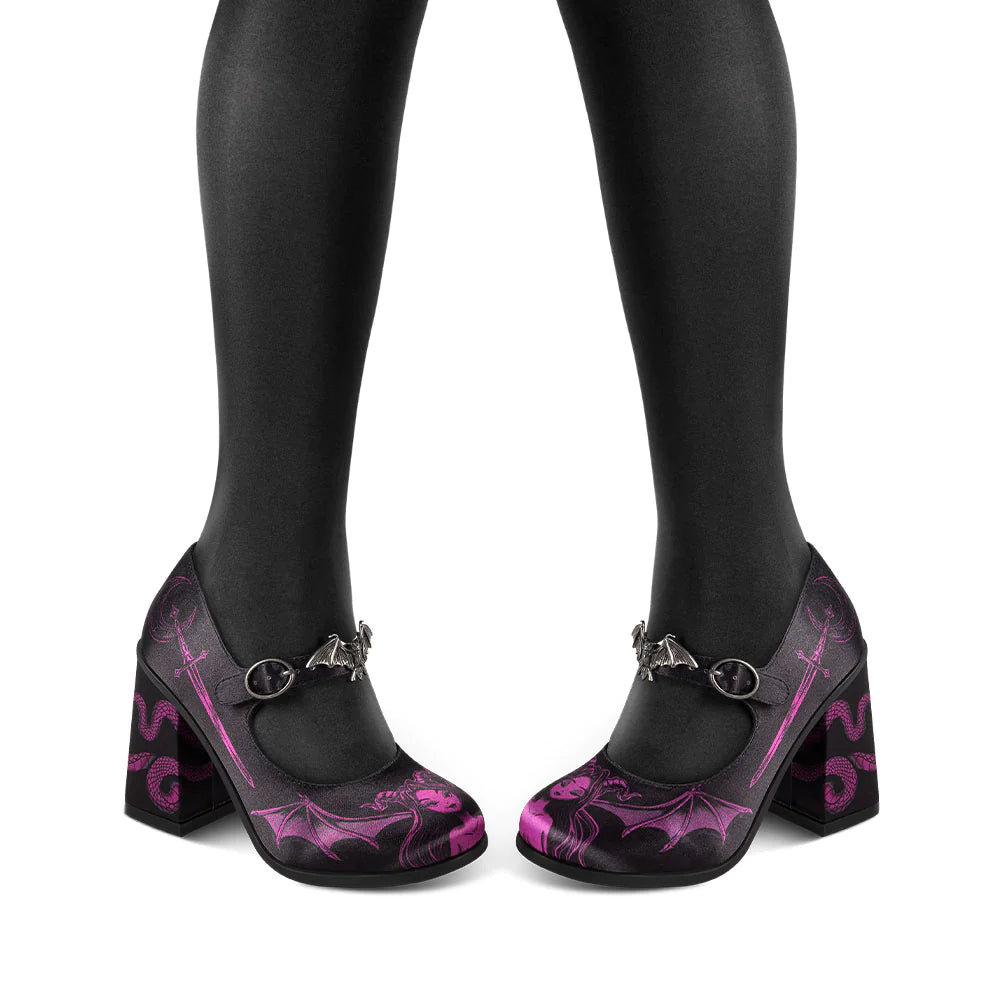 Hot Chocolate Lilith Women's Mary Jane Pump High Heels - Kate's Clothing