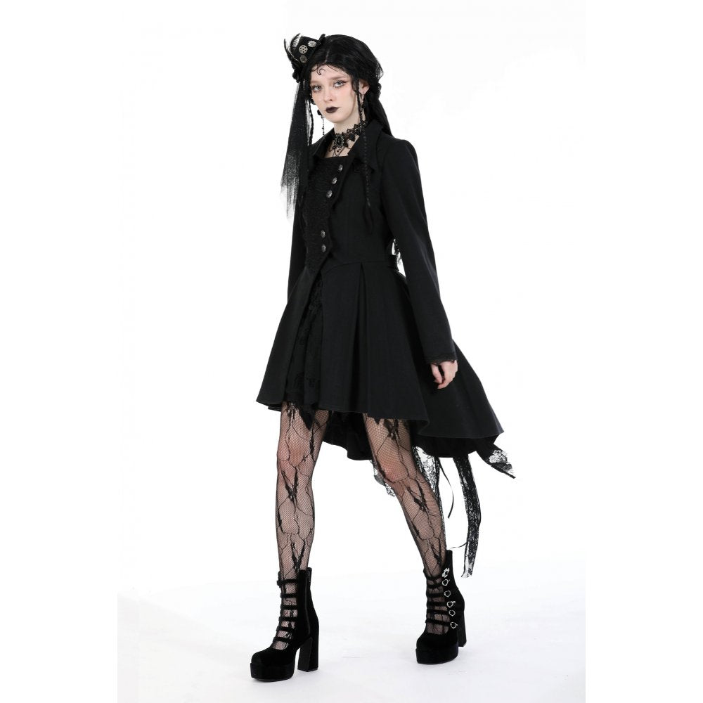 Dark In Love Lorelei Tail Coat - Kate's Clothing