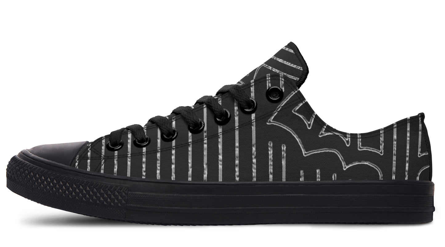 ANTIBrand Big Bat Haus Pinstripe Lowtops