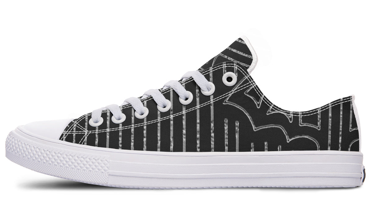 ANTIBrand Big Bat Haus Pinstripe Lowtops