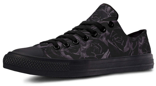 Blackest Roses Low Top Canvas Trainers – ANTIBrand